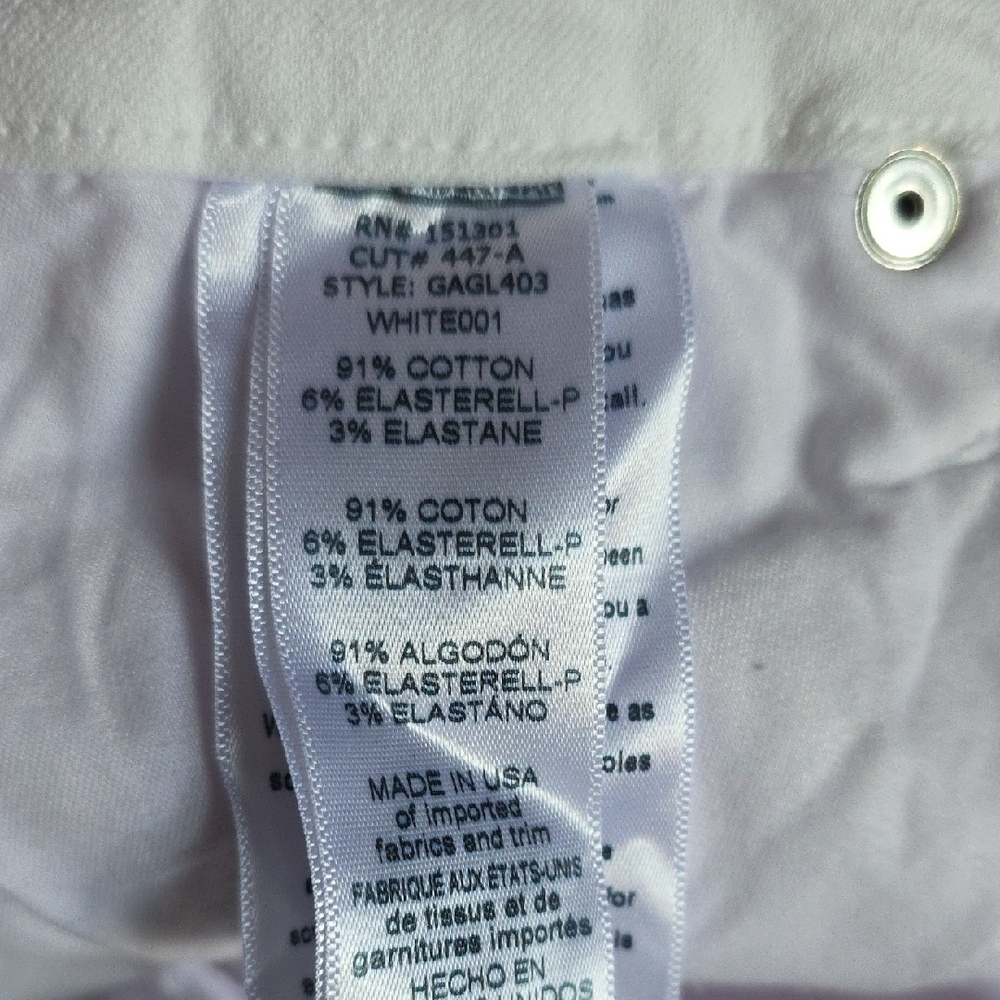 Good American Good Legs Skinny Jeans White - Picture 4 of 9